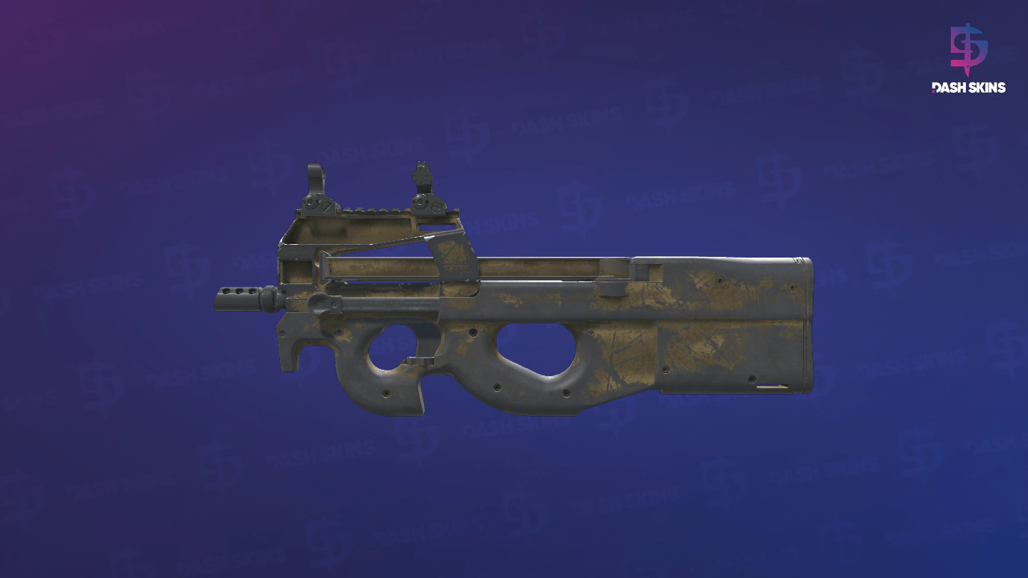 P90 | Sand Spray (Battle-Scarred) - Frontside Screenshot