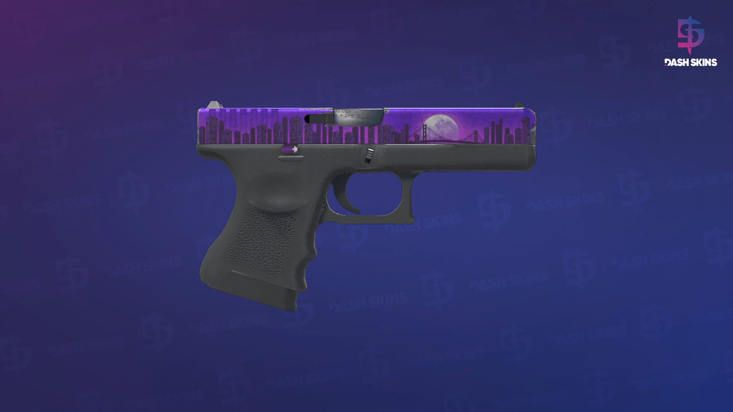 Glock-18 | Moonrise (Field-Tested) - Backside Screenshot