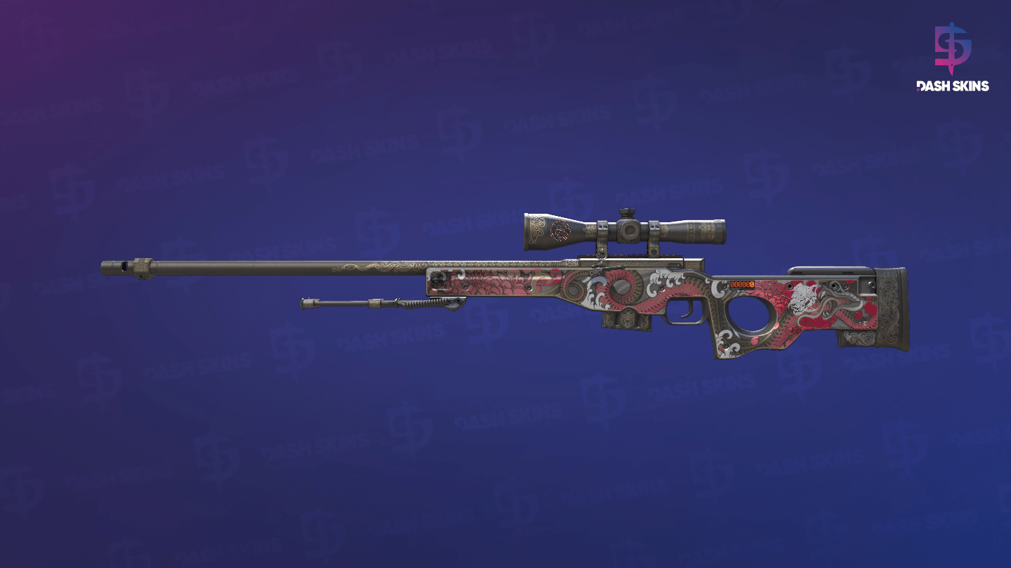 StatTrak™ AWP | Duality (Factory New) - Frontside Screenshot