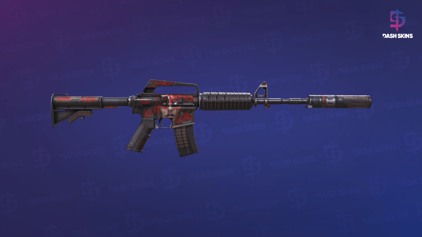 M4A1-S | Night Terror (Minimal Wear) - Backside Screenshot