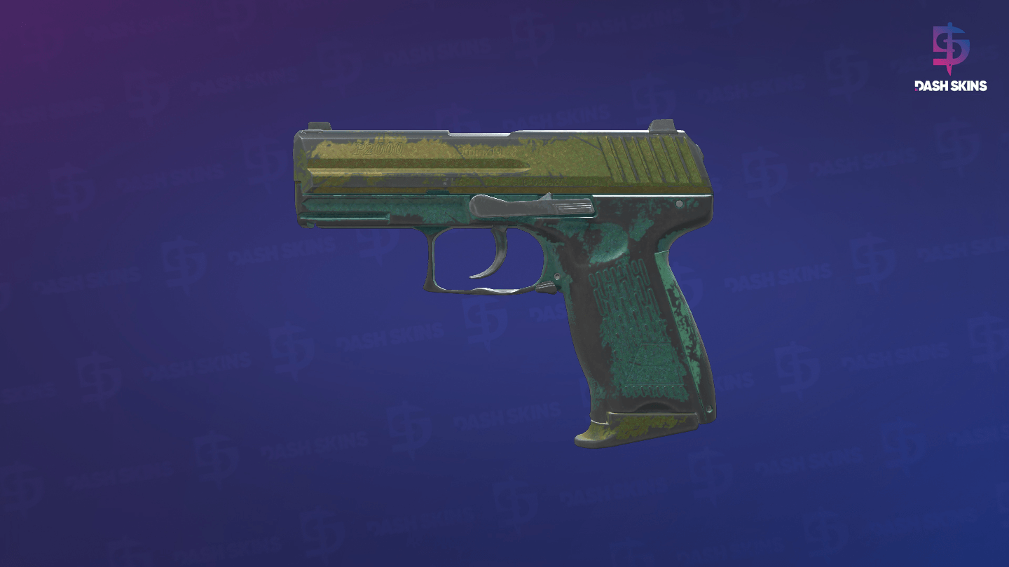 P2000 | Marsh (Battle-Scarred) - Frontside Screenshot
