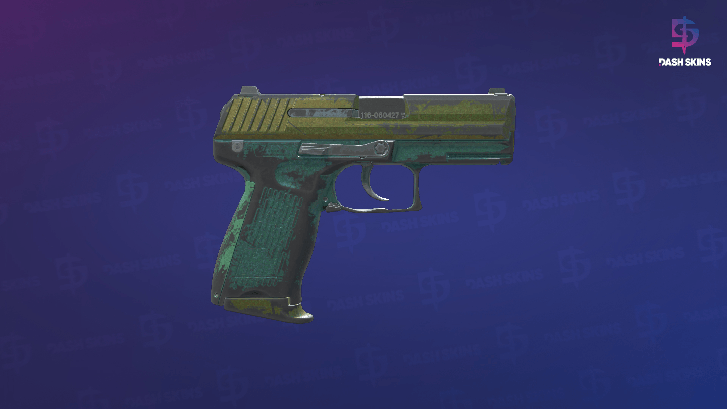 P2000 | Marsh (Battle-Scarred) - Backside Screenshot