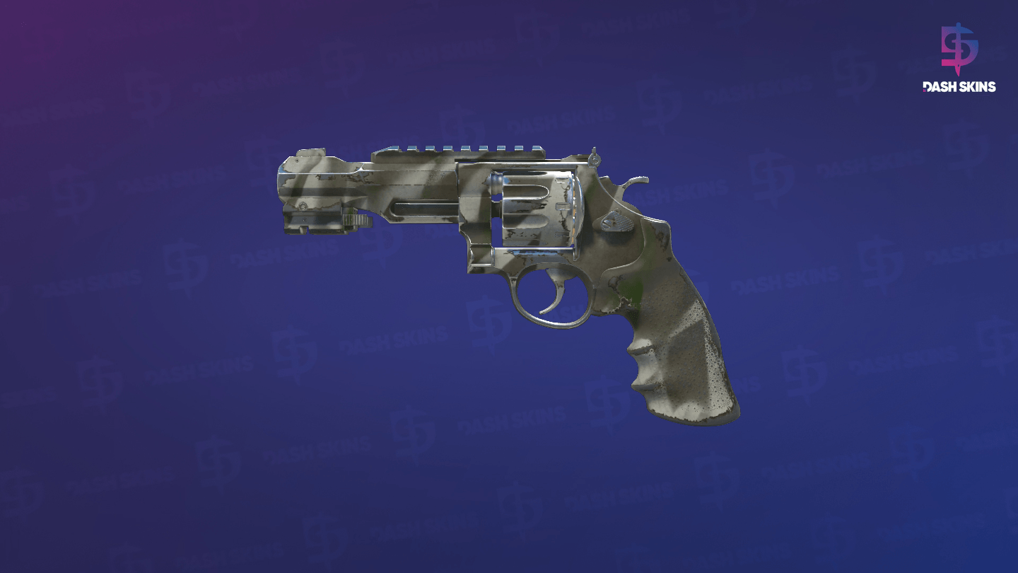 R8 Revolver | Bone Mask (Field-Tested) - Frontside Screenshot