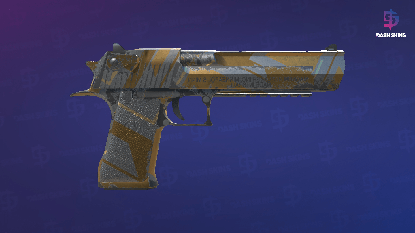 Desert Eagle | Bronze Deco (Field-Tested) - Backside Screenshot