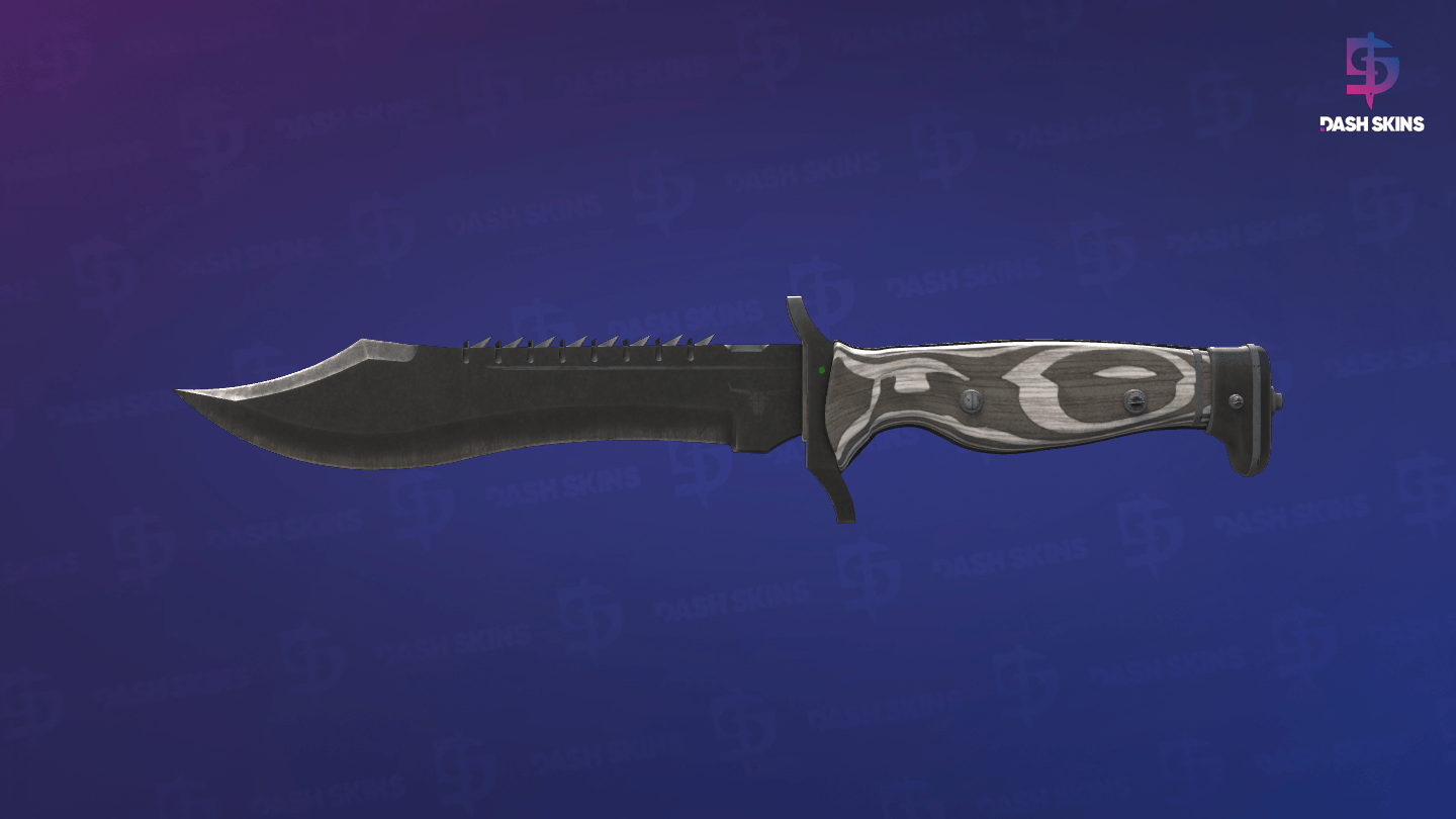★ Bowie Knife | Black Laminate (Field-Tested) - Backside Screenshot