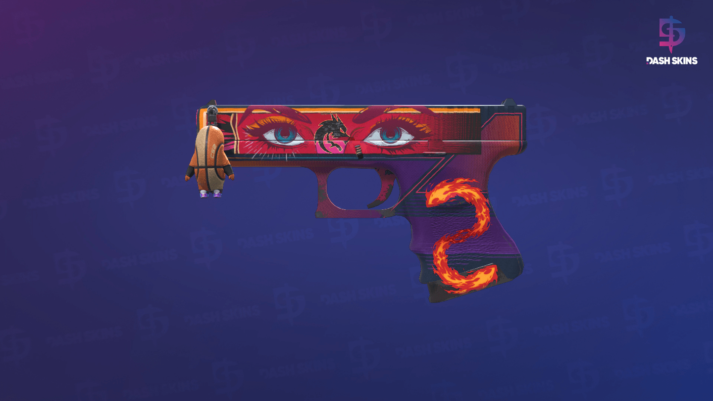Glock-18 | Vogue (Field-Tested) - Frontside Screenshot
