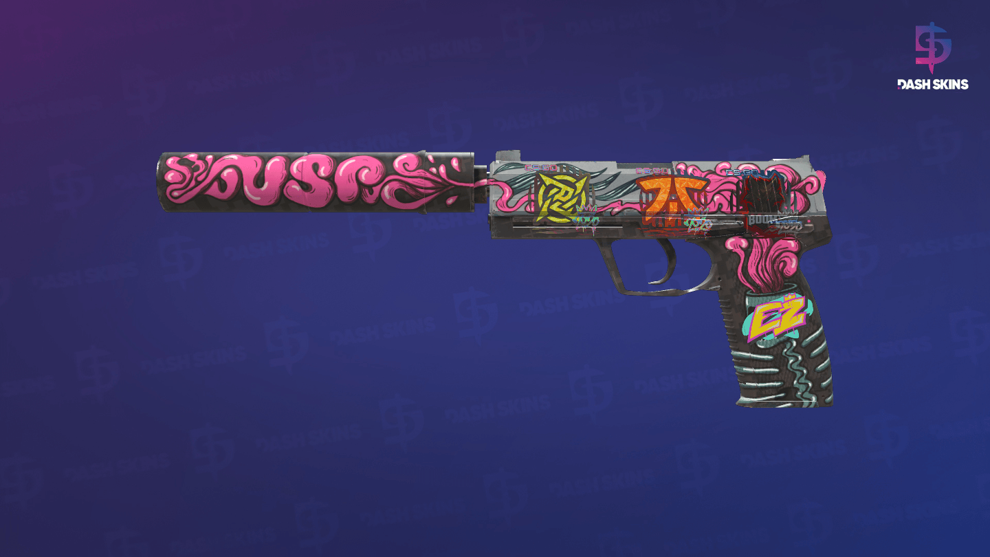 USP-S | Cortex (Minimal Wear) - Frontside Screenshot