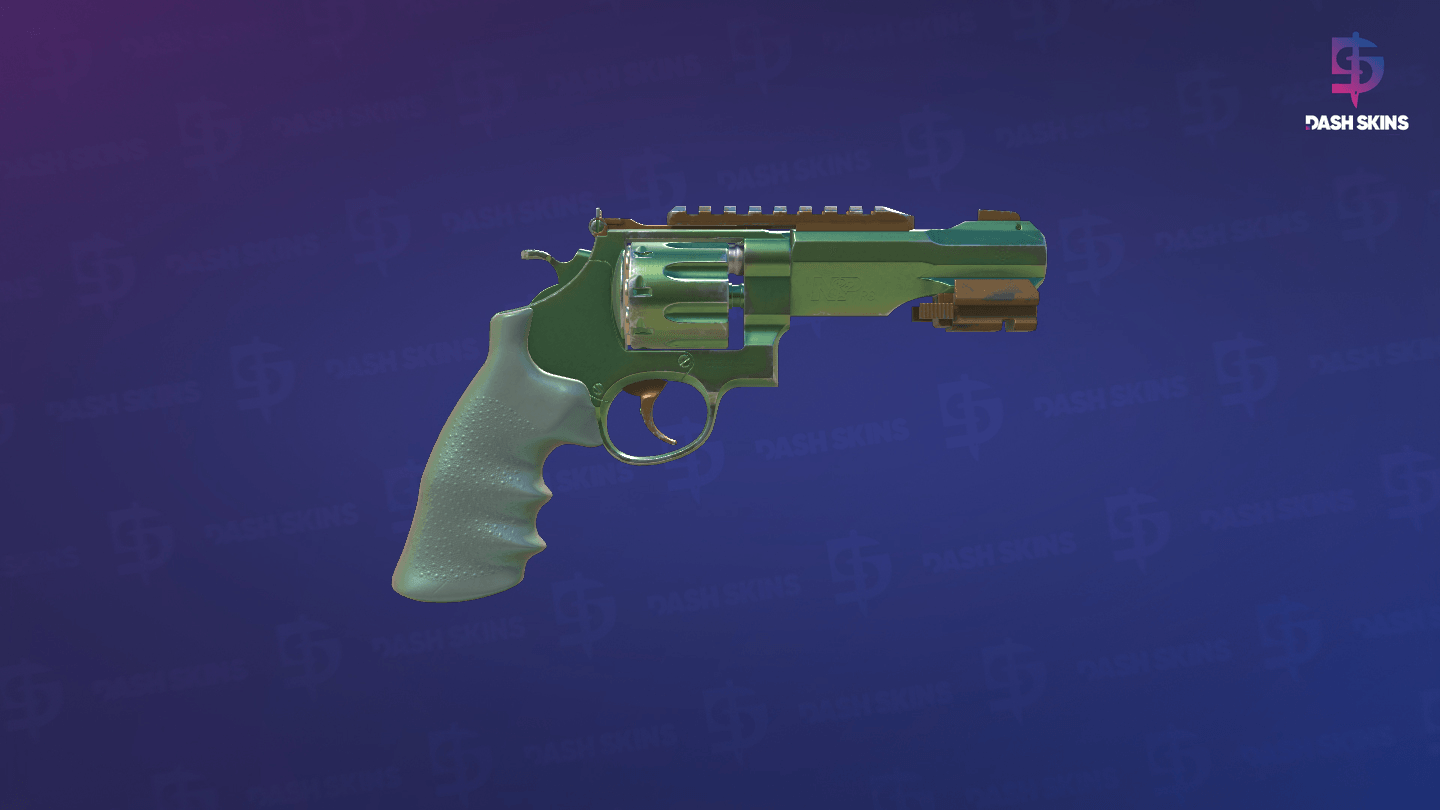 R8 Revolver | Leafhopper (Field-Tested) - Backside Screenshot