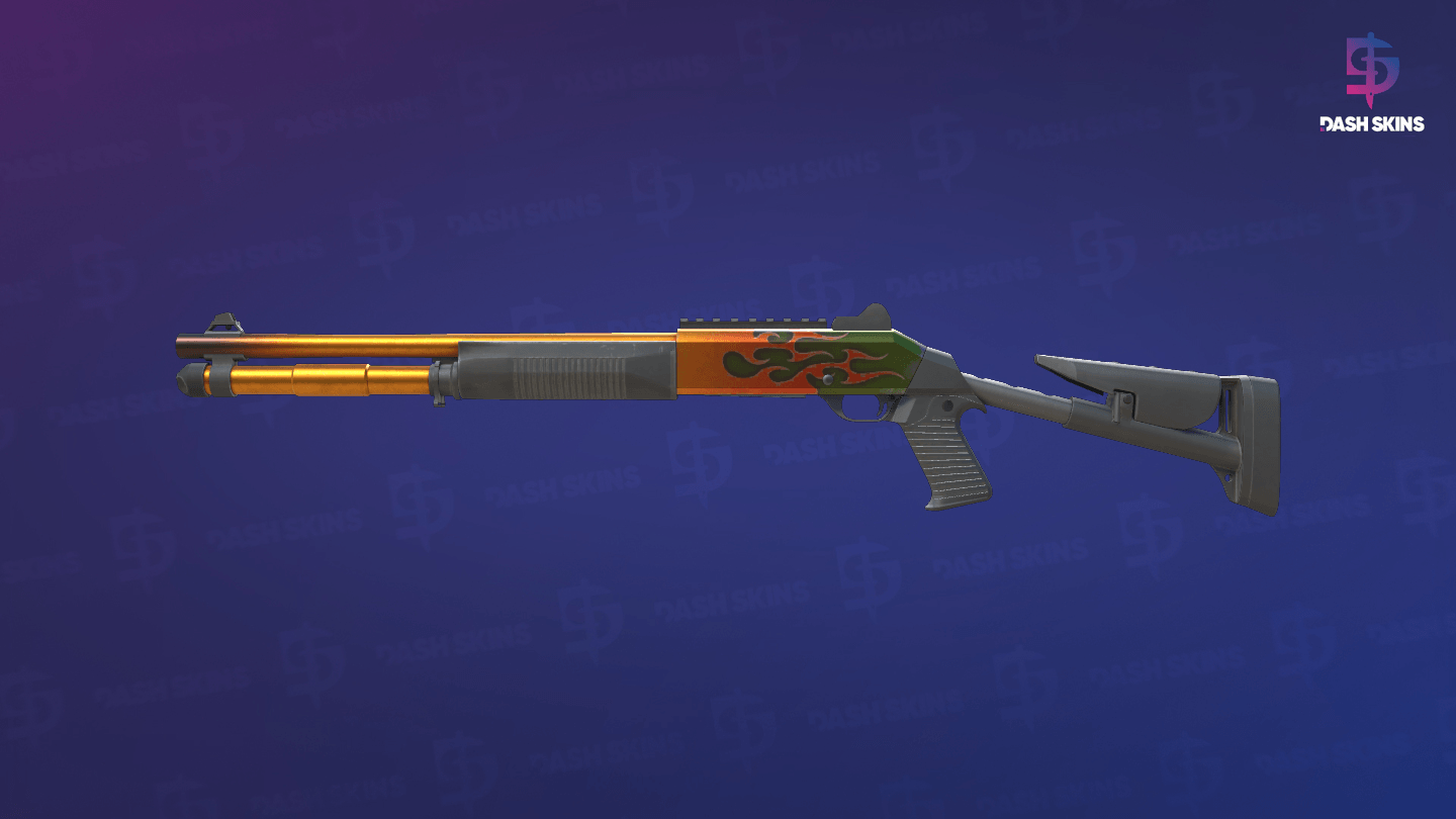XM1014 | Teclu Burner (Well-Worn) - Frontside Screenshot