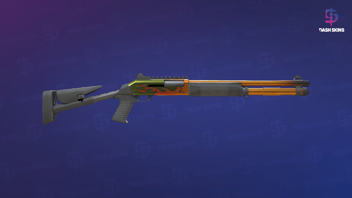 XM1014 | Teclu Burner (Well-Worn) - Backside Screenshot