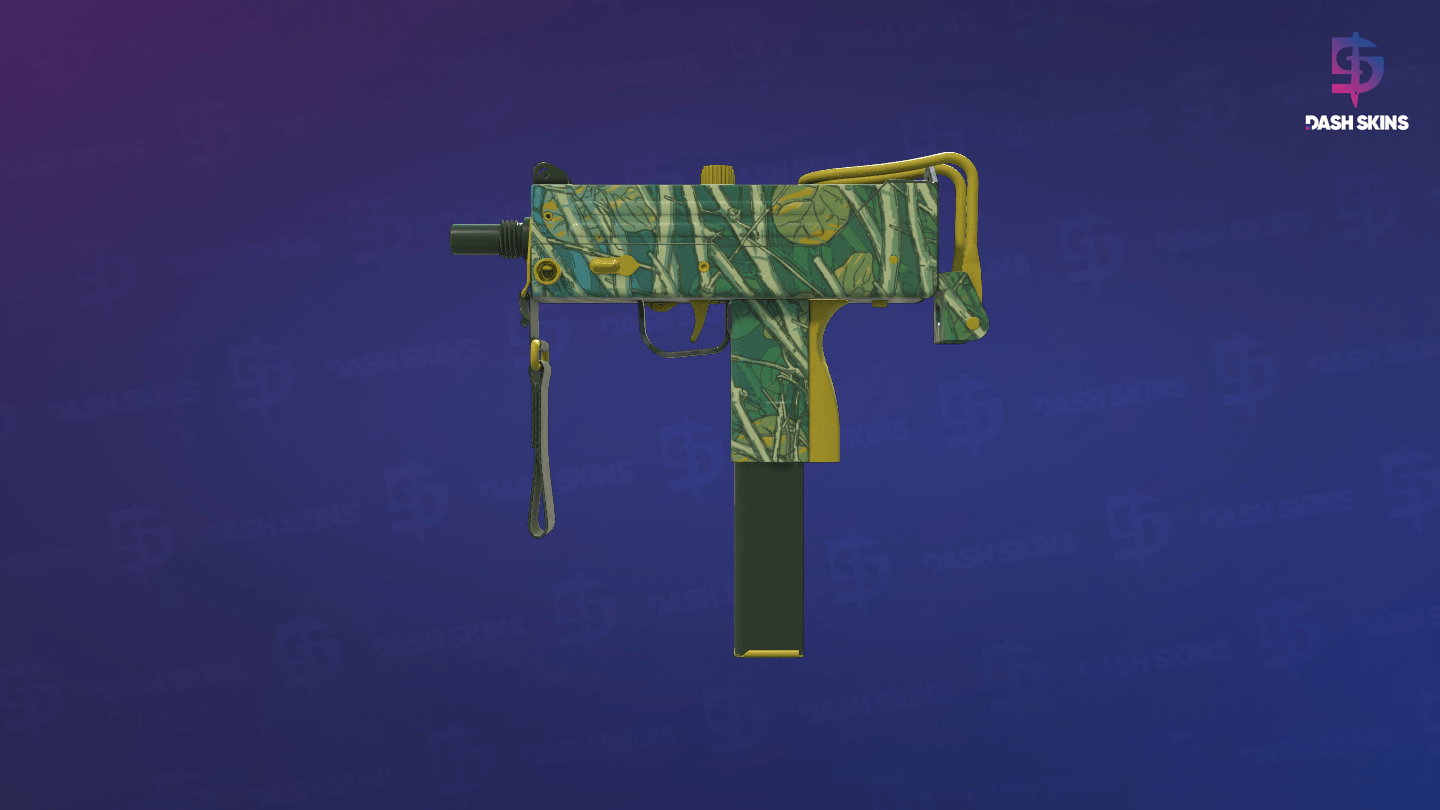 MAC-10 | Poplar Thicket (Minimal Wear) - Frontside Screenshot