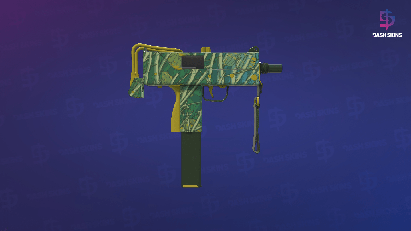 MAC-10 | Poplar Thicket (Minimal Wear) - Backside Screenshot