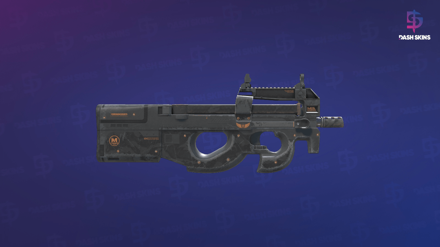 StatTrak™ P90 | Elite Build (Well-Worn) - Backside Screenshot