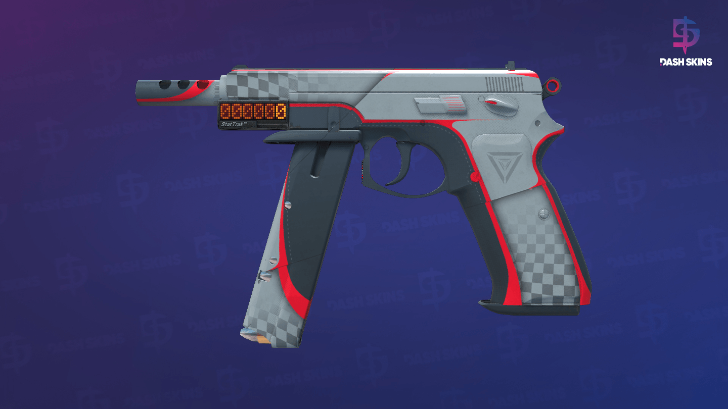 StatTrak™ CZ75-Auto | Pole Position (Factory New) - Frontside Screenshot