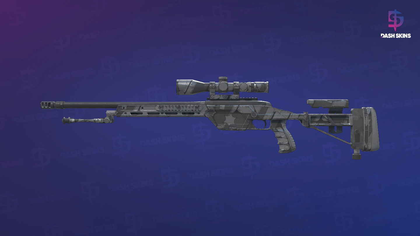 SSG 08 | Sans Comic (Field-Tested) - Frontside Screenshot