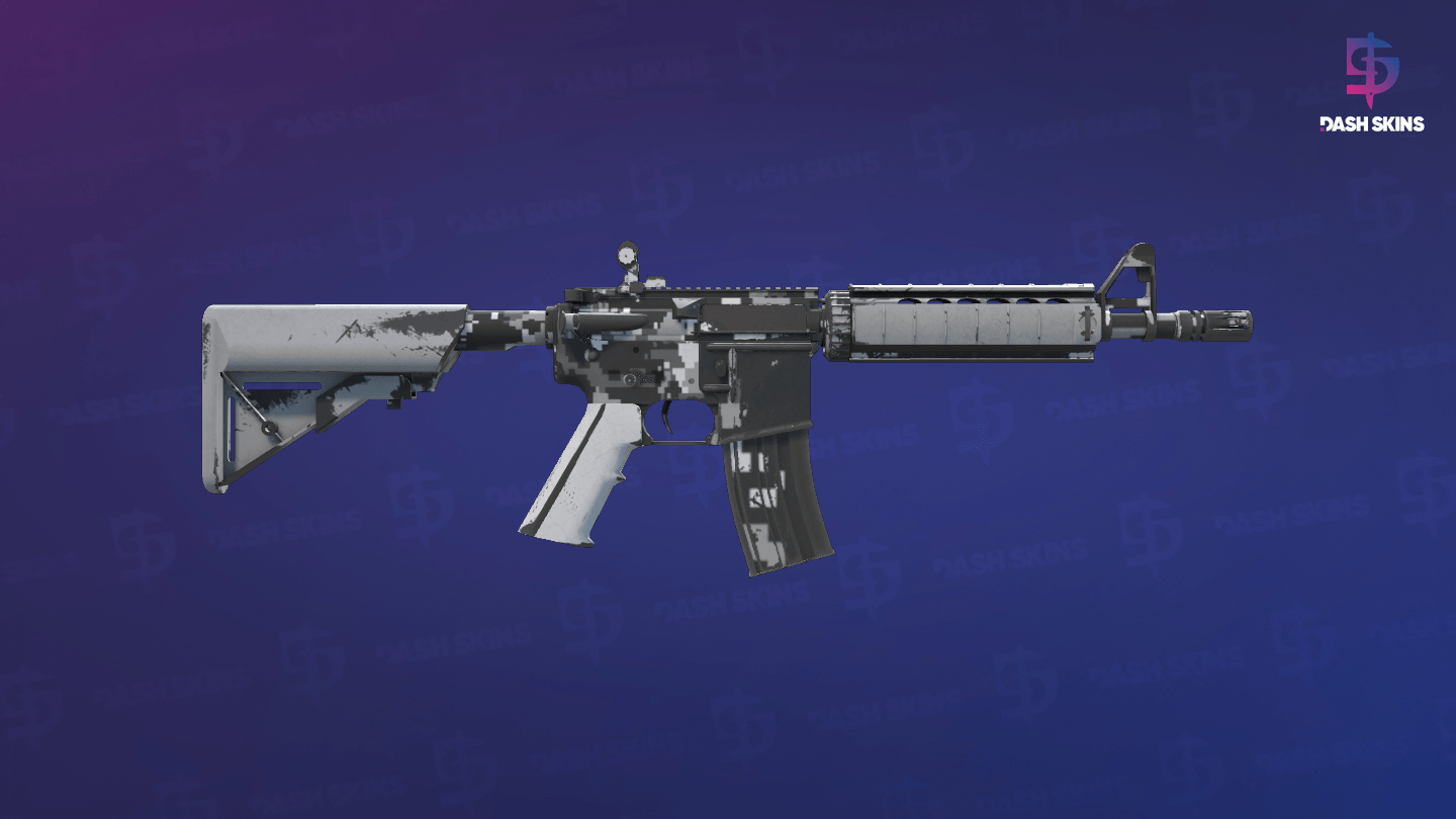 M4A4 | Urban DDPAT (Minimal Wear) - Backside Screenshot