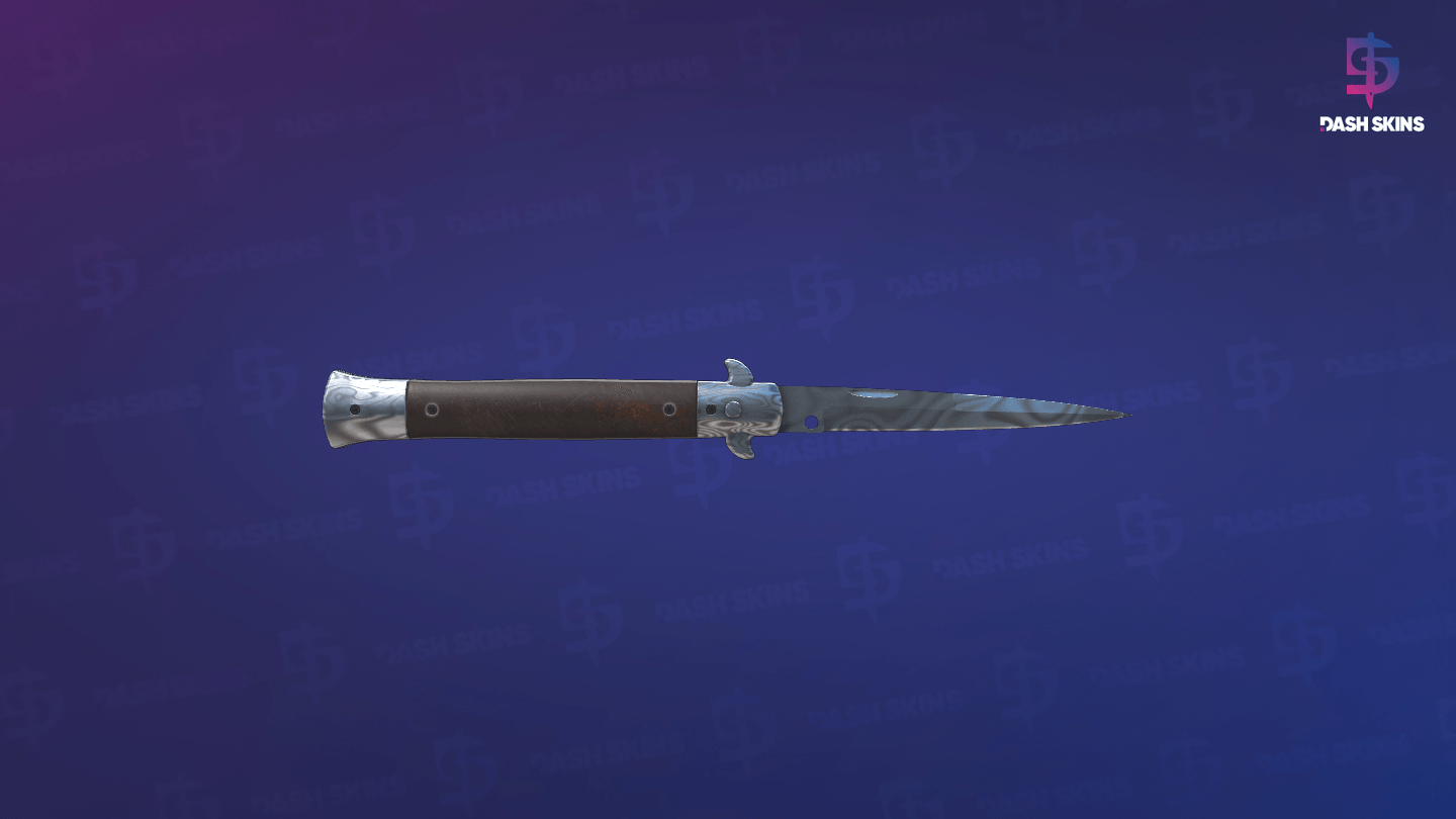 ★ Stiletto Knife | Damascus Steel (Factory New) - Frontside Screenshot