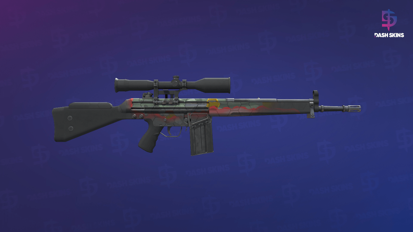 StatTrak™ G3SG1 | Keeping Tabs (Field-Tested) - Backside Screenshot