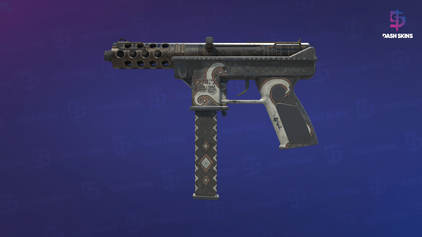 Tec-9 | Jambiya (Battle-Scarred) - Frontside Screenshot