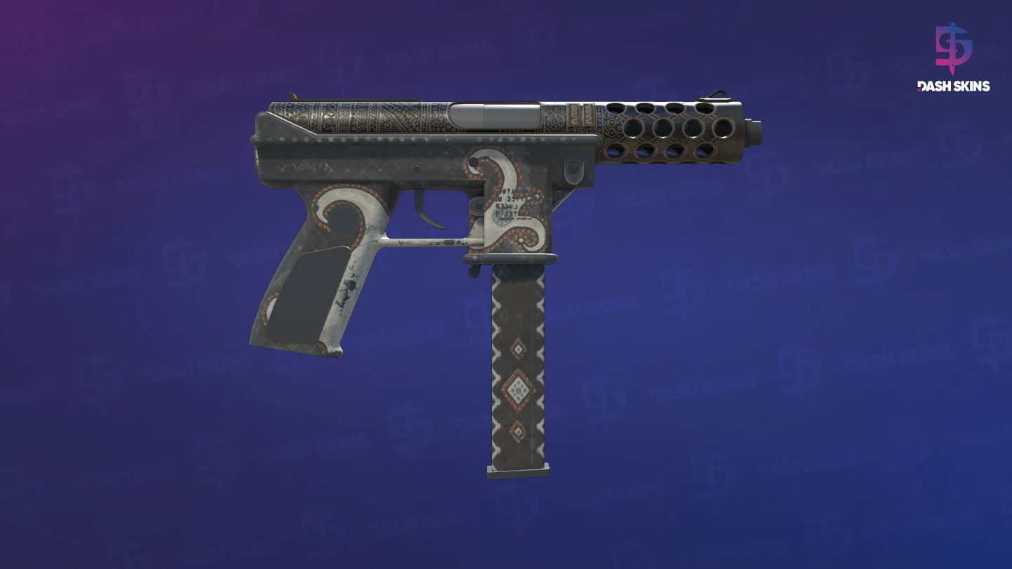 Tec-9 | Jambiya (Battle-Scarred) - Backside Screenshot