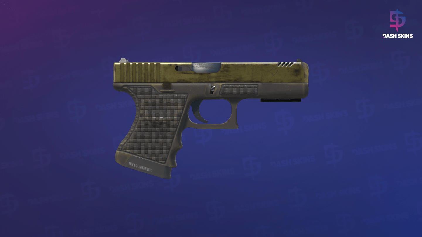 StatTrak™ Glock-18 | Warhawk (Minimal Wear) - Backside Screenshot
