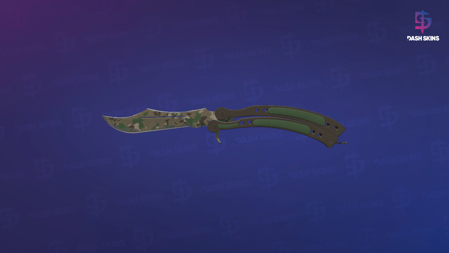★ Butterfly Knife | Forest DDPAT (Field-Tested) - Frontside Screenshot