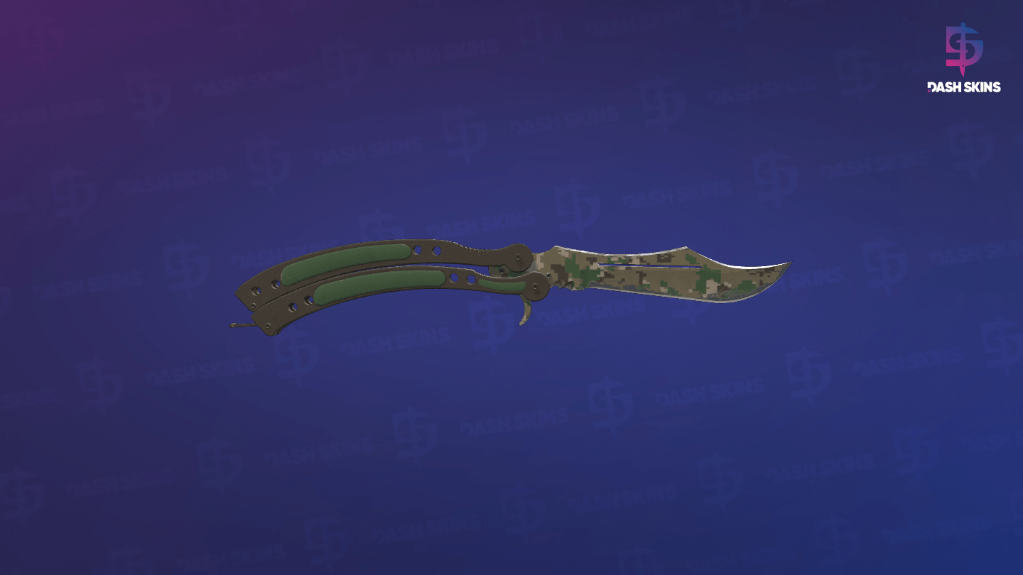★ Butterfly Knife | Forest DDPAT (Field-Tested) - Backside Screenshot