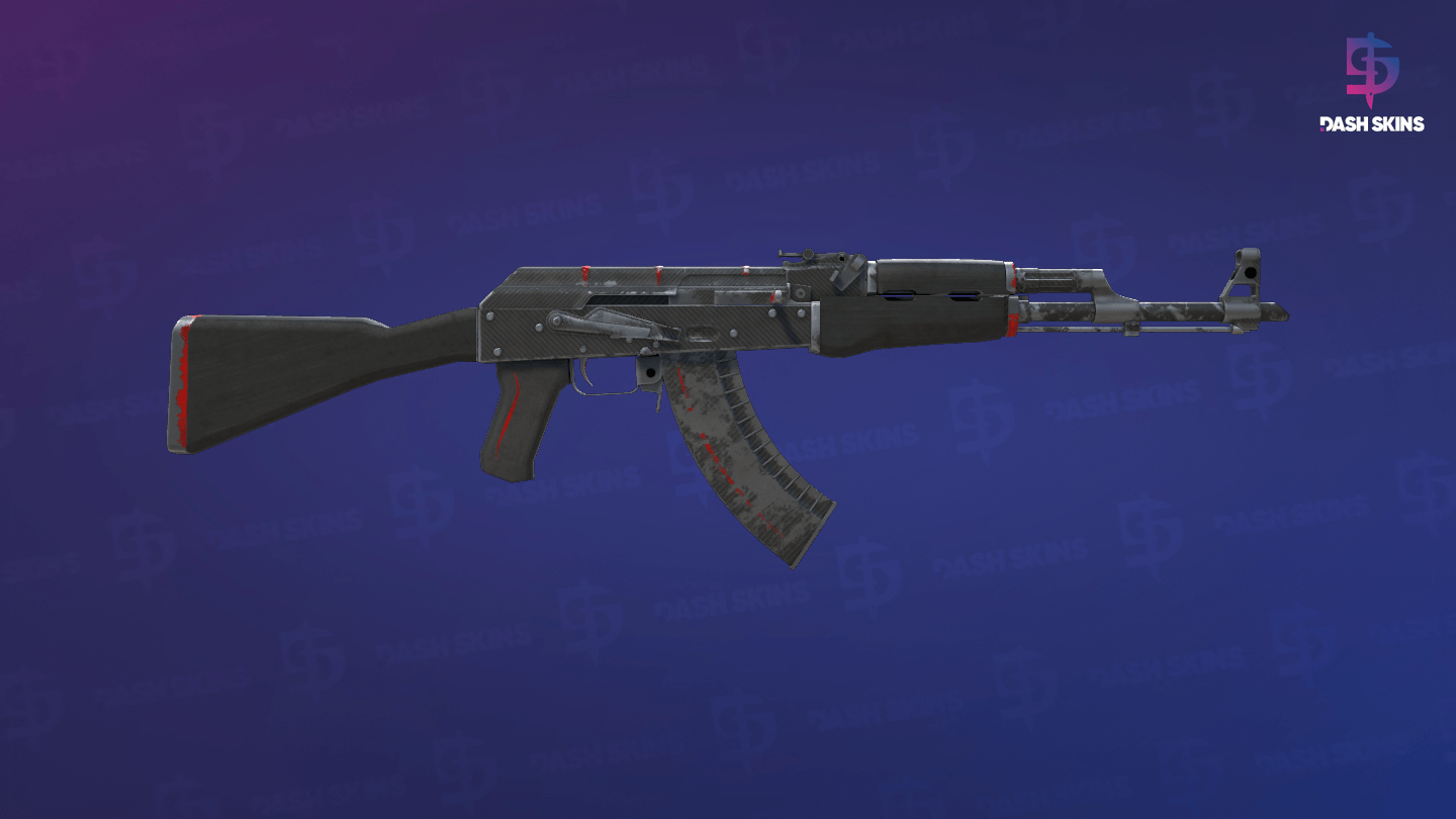 AK-47 | Redline (Battle-Scarred) - Backside Screenshot