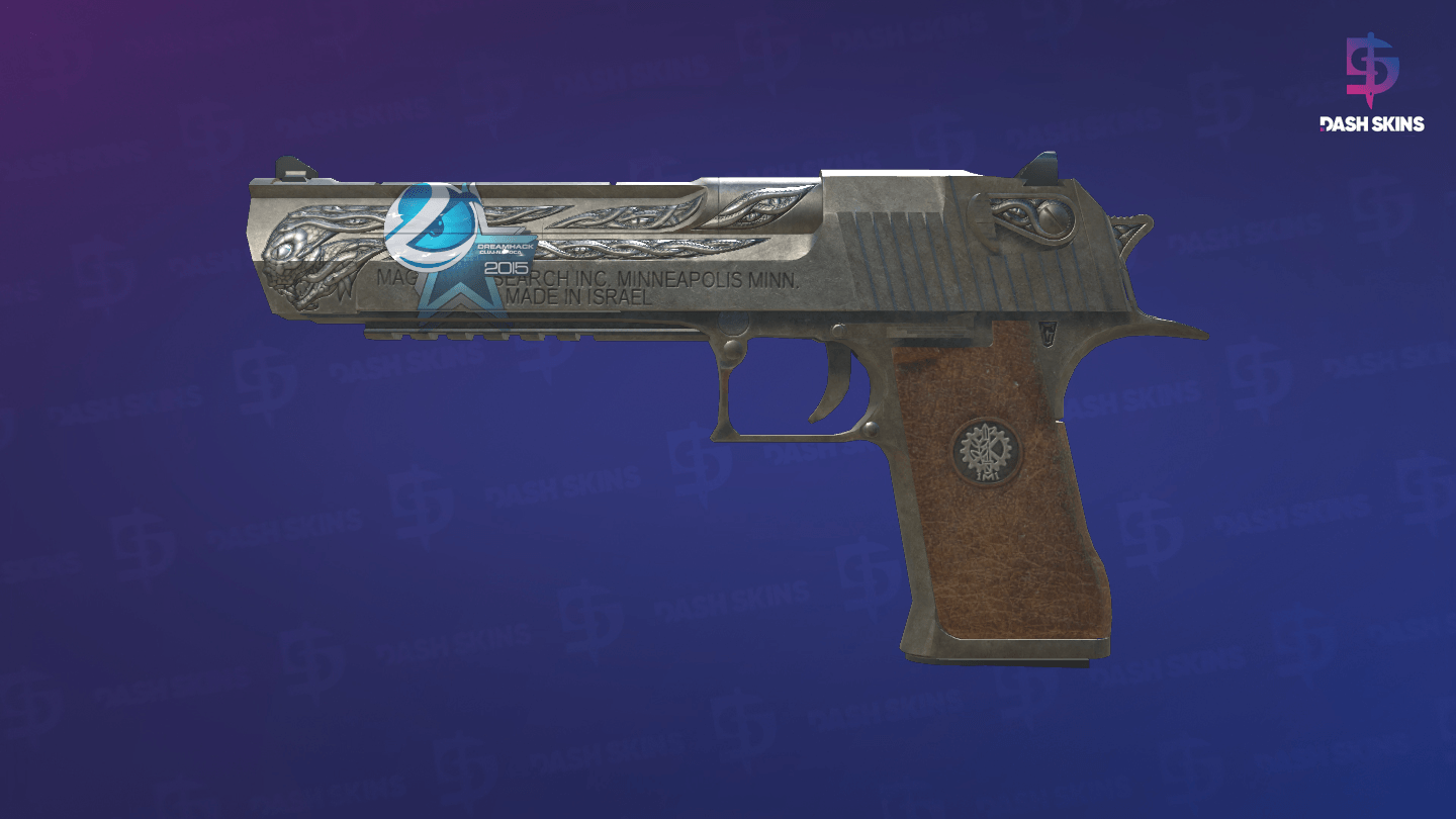 Desert Eagle | Naga (Well-Worn) - Frontside Screenshot