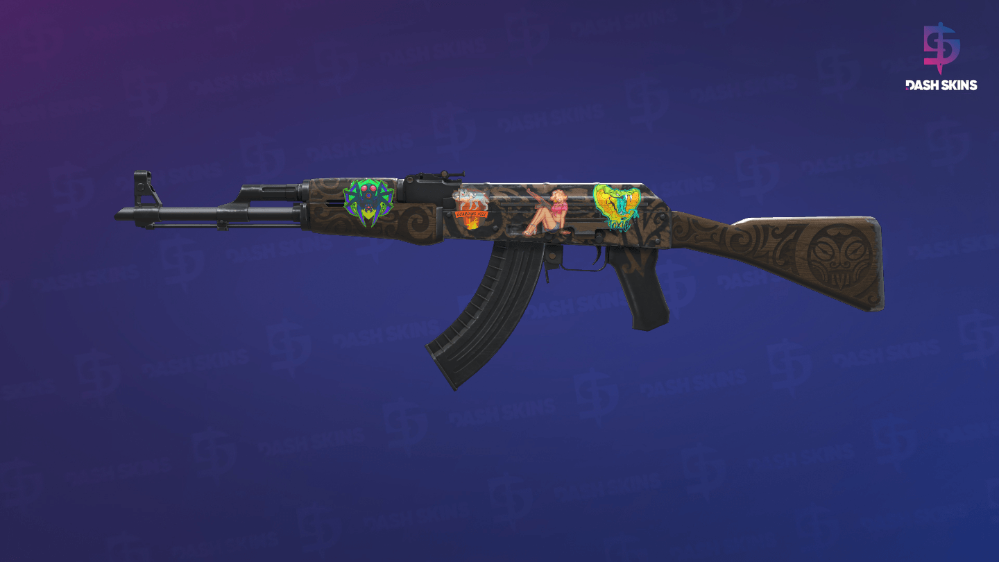 AK-47 | Uncharted (Field-Tested) - Frontside Screenshot