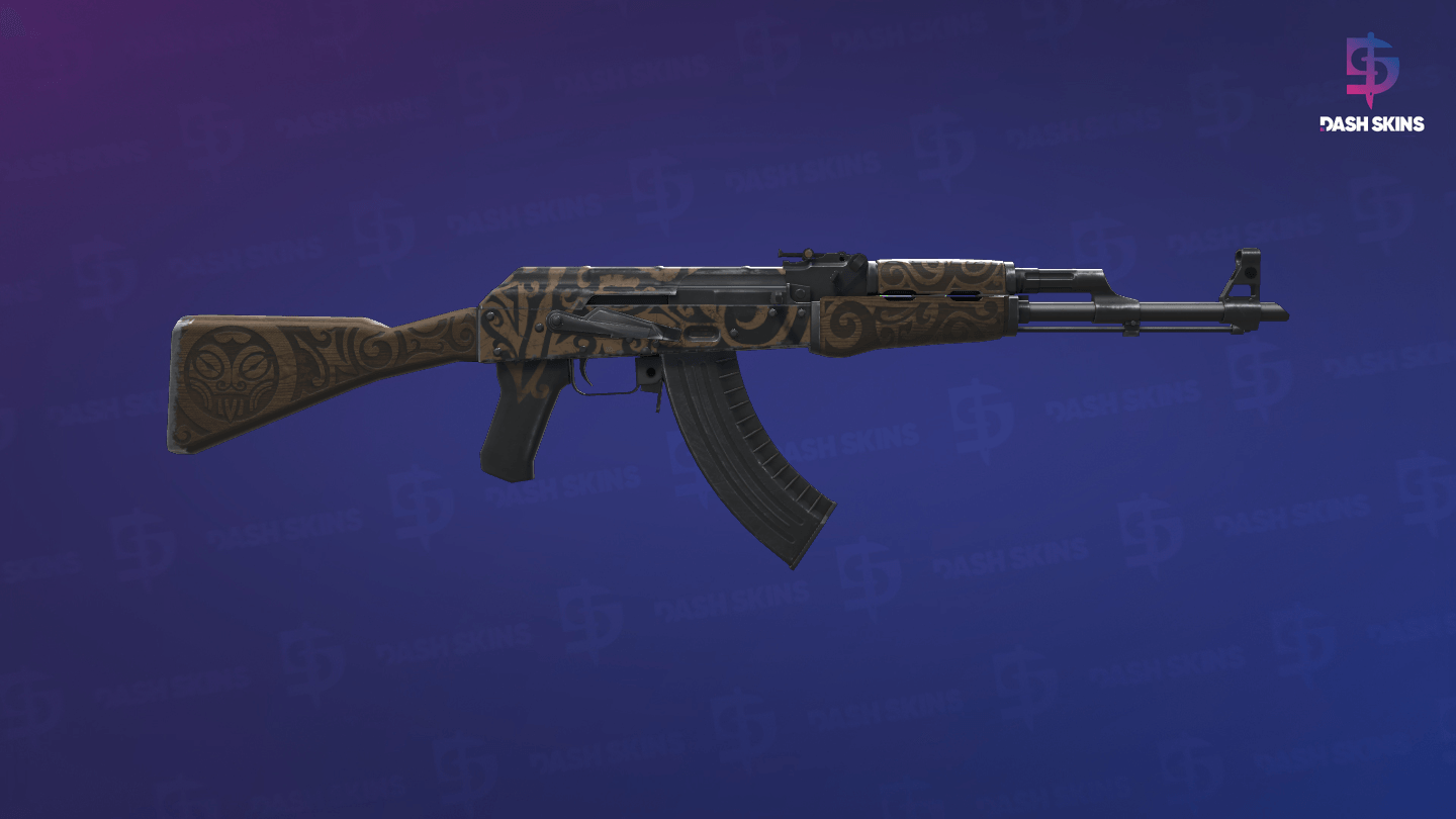 AK-47 | Uncharted (Field-Tested) - Backside Screenshot
