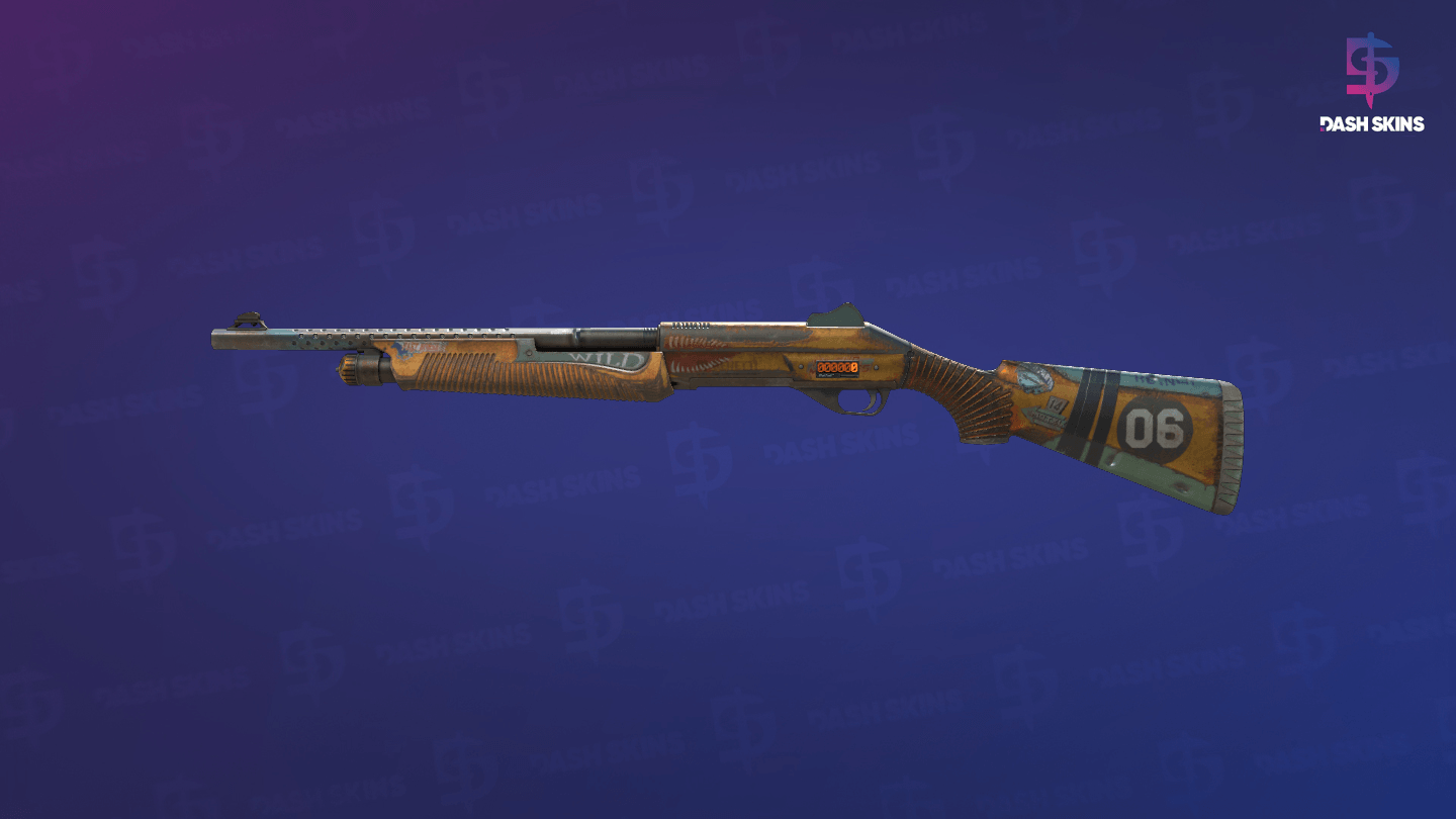 StatTrak™ Nova | Wild Six (Field-Tested) - Frontside Screenshot