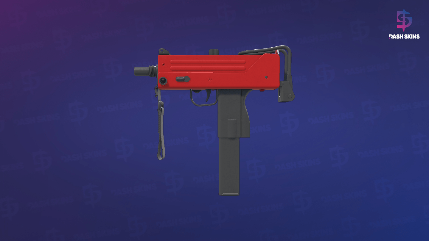 MAC-10 | Candy Apple (Factory New) - Frontside Screenshot