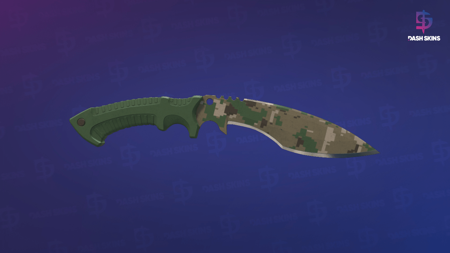 ★ Kukri Knife | Forest DDPAT (Field-Tested) - Frontside Screenshot