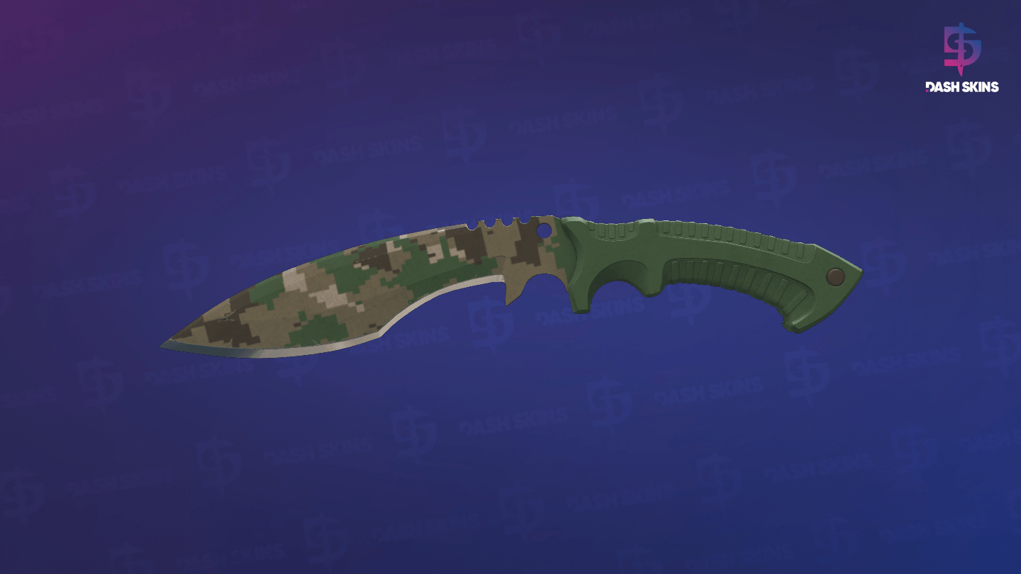 ★ Kukri Knife | Forest DDPAT (Field-Tested) - Backside Screenshot