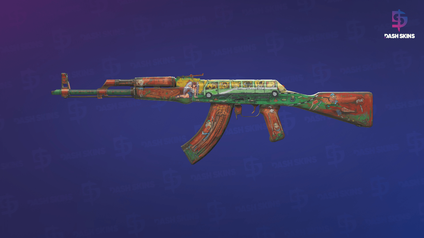 AK-47 | The Outsiders (Field-Tested) - Frontside Screenshot