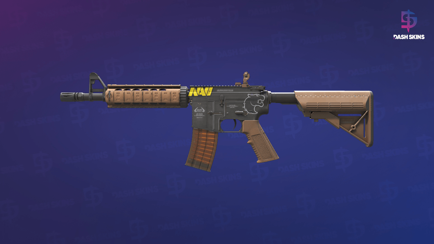 M4A4 | Poly Mag (Minimal Wear) - Frontside Screenshot