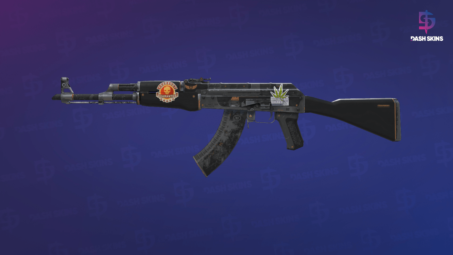 AK-47 | Elite Build (Well-Worn) - Frontside Screenshot