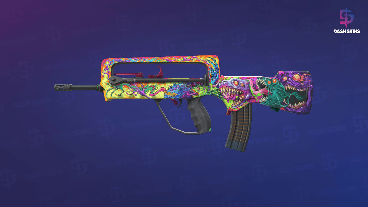 FAMAS | Bad Trip (Minimal Wear) - Frontside Screenshot