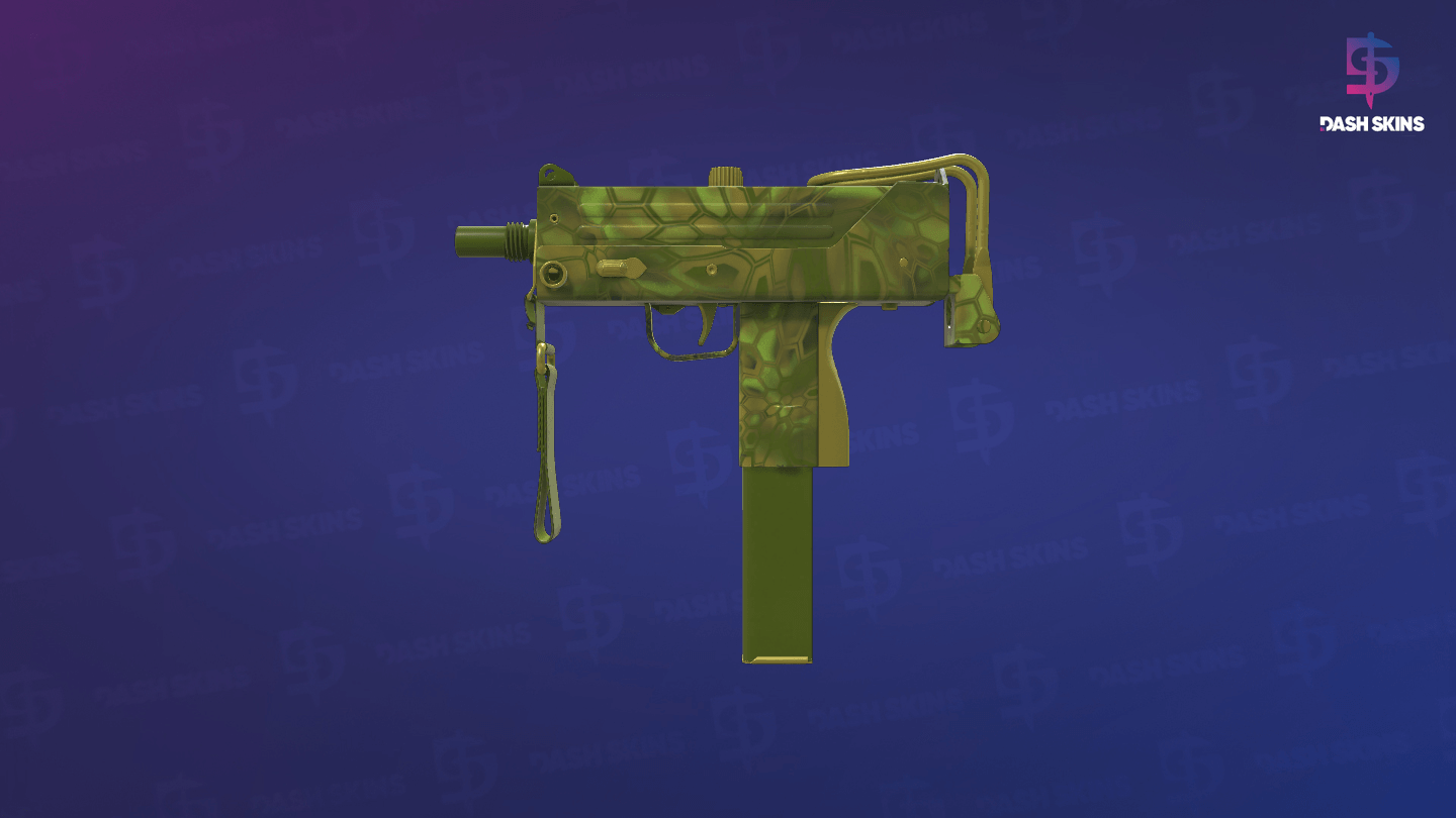 MAC-10 | Acid Hex (Factory New) - Frontside Screenshot