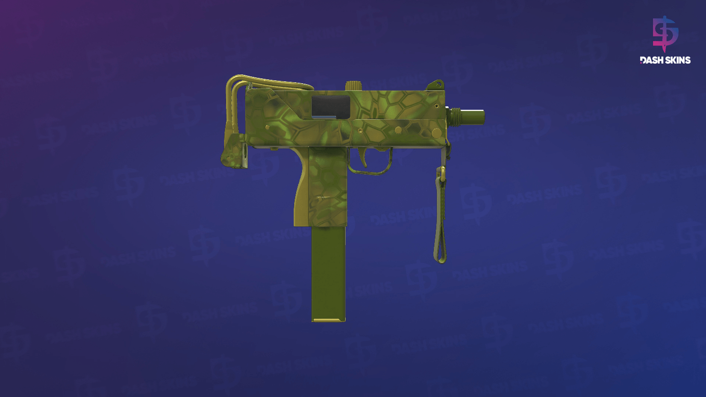 MAC-10 | Acid Hex (Factory New) - Backside Screenshot