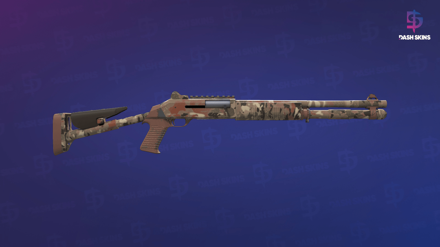 XM1014 | CaliCamo (Factory New) - Backside Screenshot