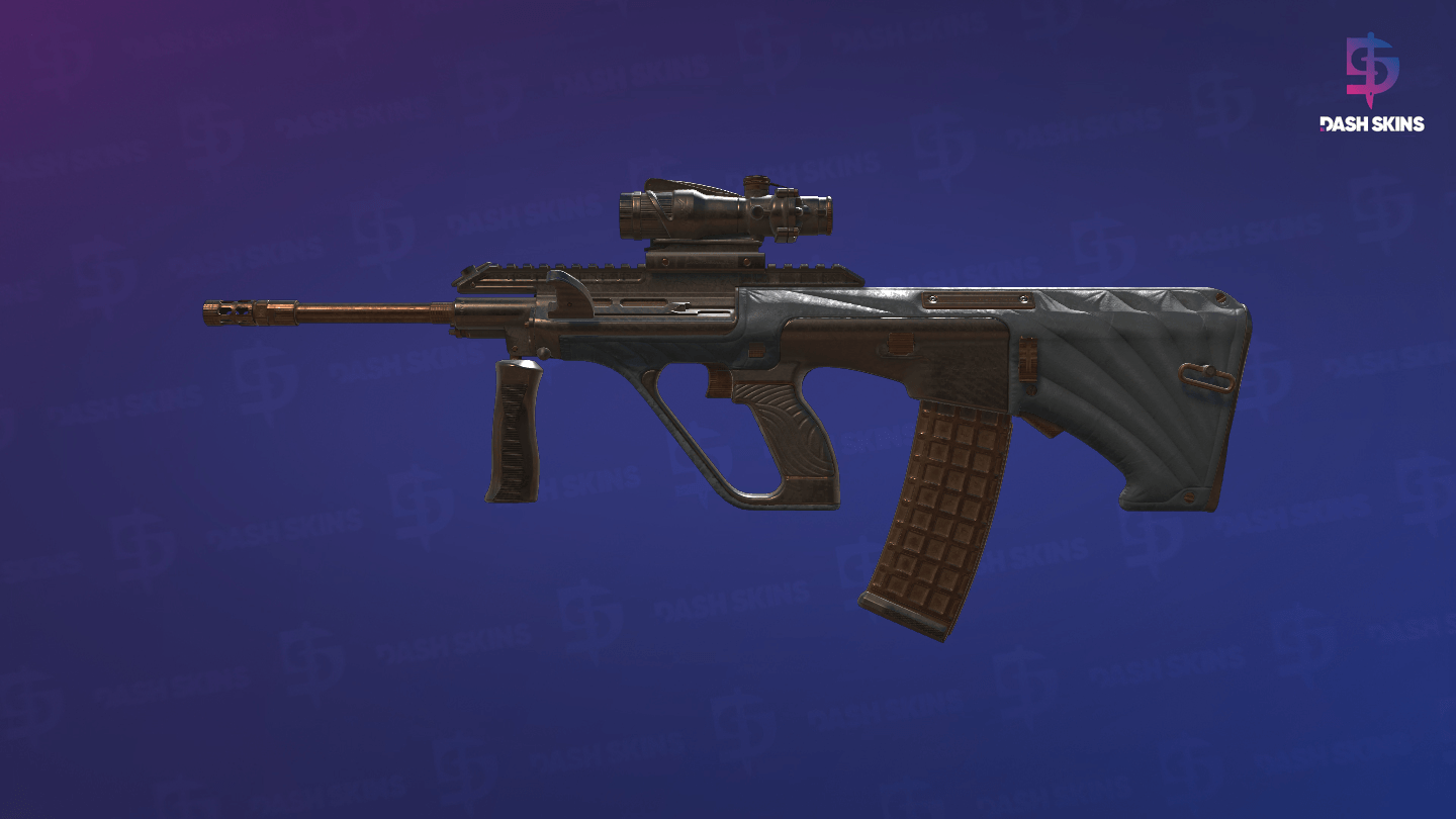 AUG | Luxe Trim (Battle-Scarred) - Frontside Screenshot