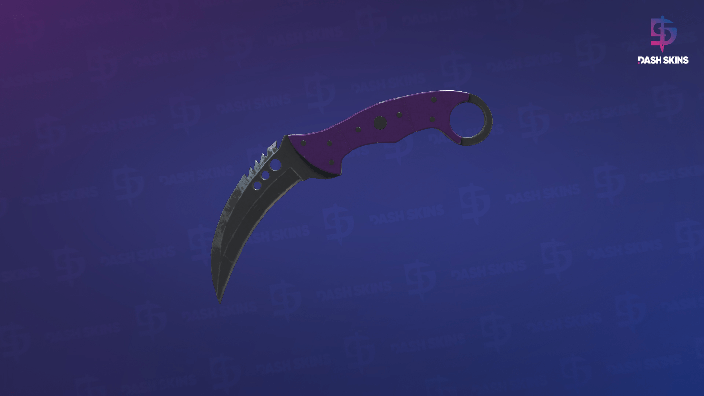 ★ Talon Knife | Ultraviolet (Field-Tested) - Frontside Screenshot