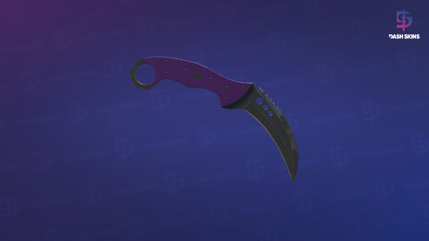 ★ Talon Knife | Ultraviolet (Field-Tested) - Backside Screenshot