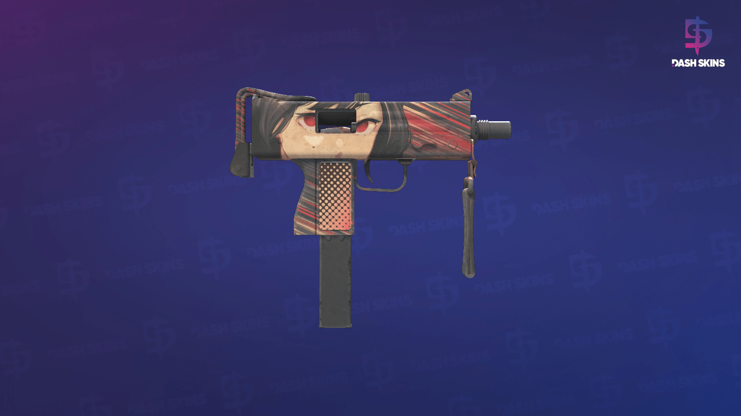 MAC-10 | Sakkaku (Well-Worn) - Backside Screenshot