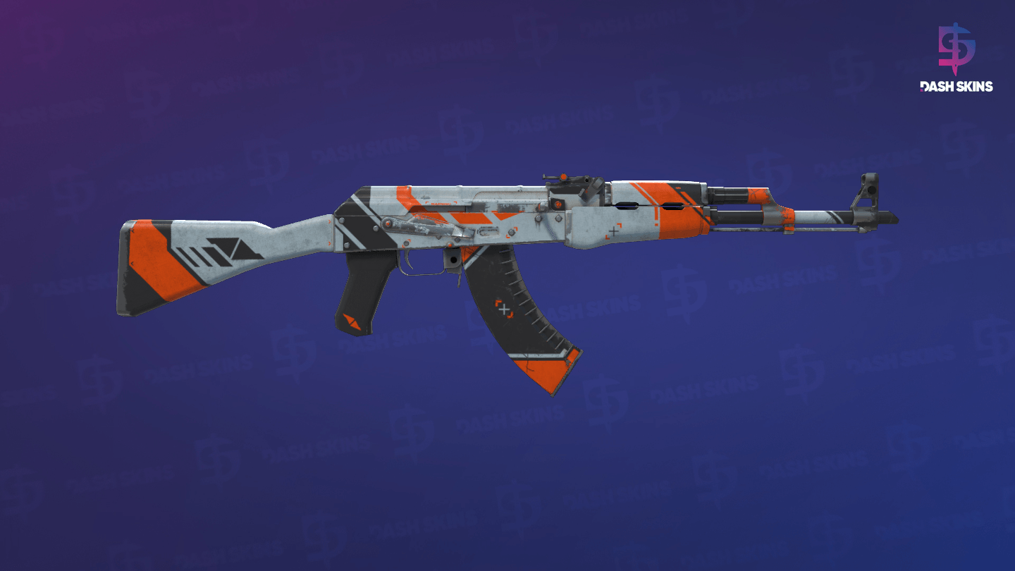 AK-47 | Asiimov (Battle-Scarred) - Backside Screenshot