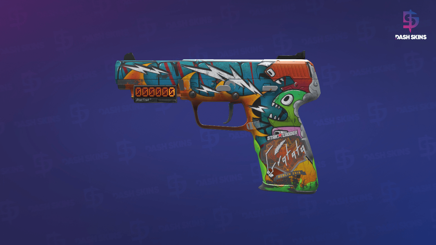 StatTrak™ Five-SeveN | Angry Mob (Field-Tested) - Frontside Screenshot