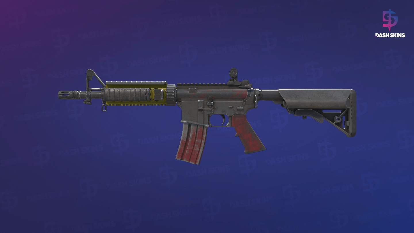 M4A4 | Steel Work (Battle-Scarred) - Frontside Screenshot