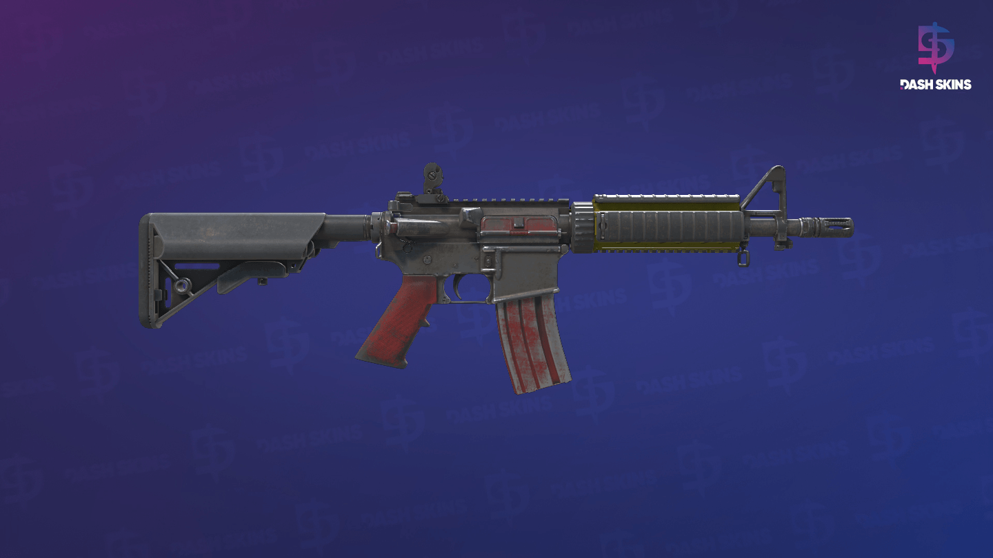 M4A4 | Steel Work (Battle-Scarred) - Backside Screenshot